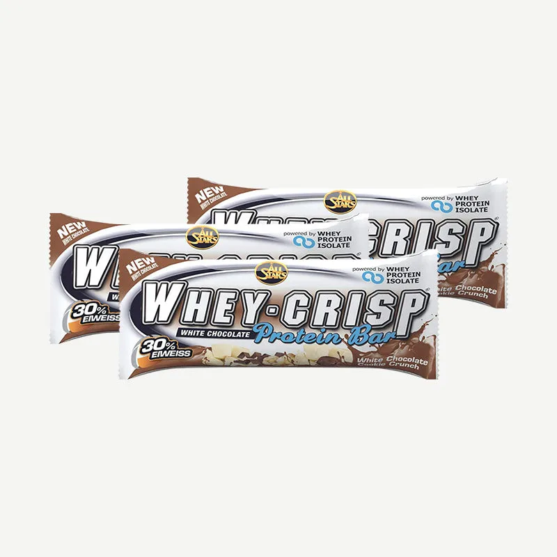 All Stars Whey-Crisp Bar White Chocolate Cookie Crunch / 3 x 50 g – Bild 4