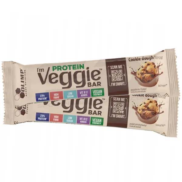 Olimp Veggie Protein Bar Cookie Dough – vegan &amp; lecker
