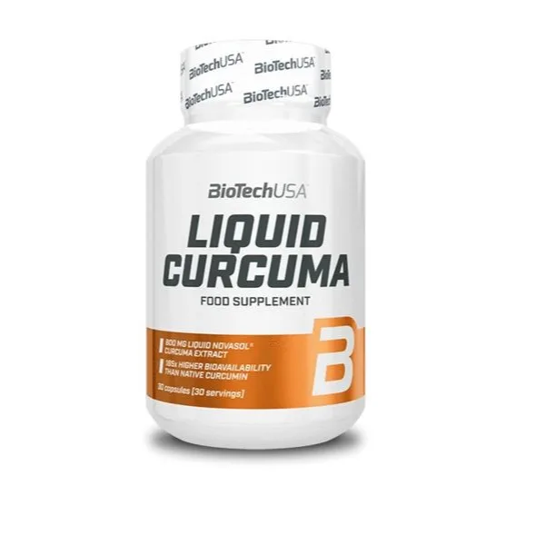 BioTech USA Liquid Curcuma, 30 Kaps.