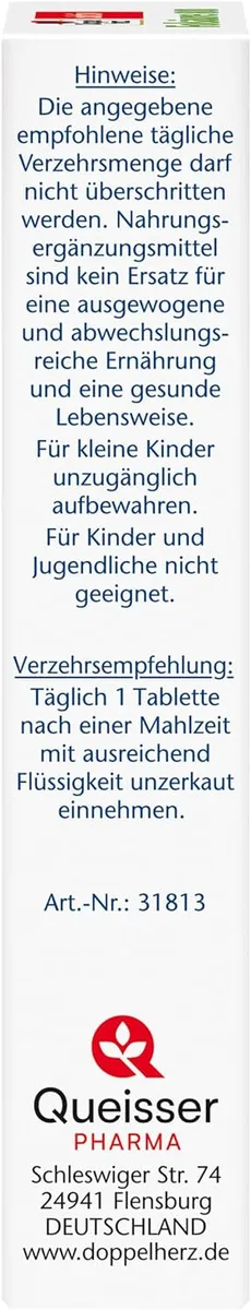 Folsäure 800 Depot (60 Tabletten) – Bild 4