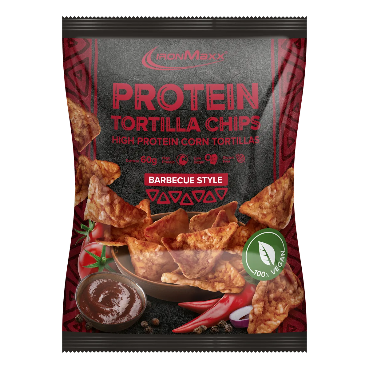 Protein Tortilla Chips 1.0 (60g) - Barbecue Style