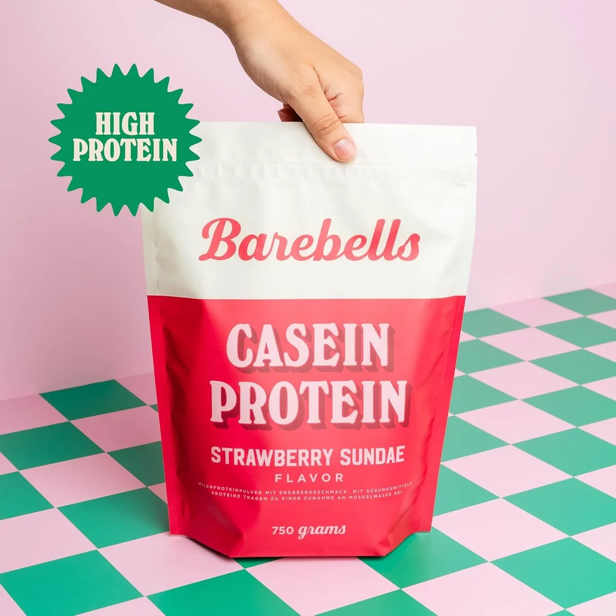 Casein Protein (750g) Chocolate Chip Cookie – Bild 6