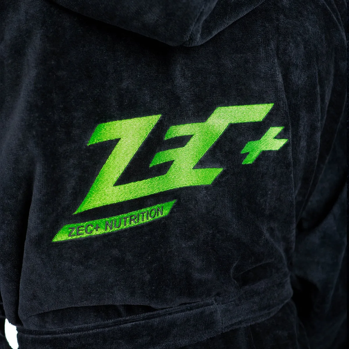 ZEC+ BADEMANTEL Schwarz / S/M – Bild 4