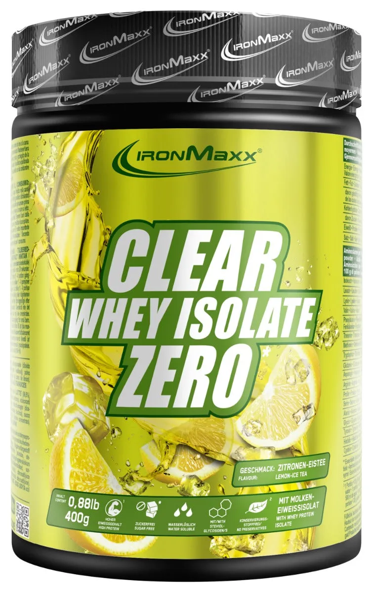 Clear Whey Isolate ZERO (400g) - Lemon Ice Tea – Bild 2