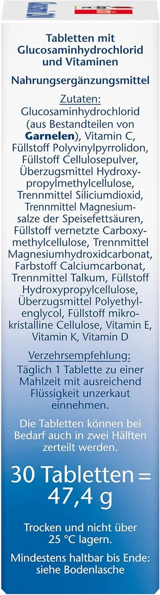 Glucosamin 1200 (30 Tabletten) – Bild 4