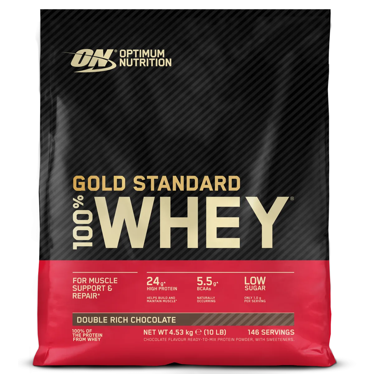 100% Whey Gold Standard (4530g) Double Rich Chocolate