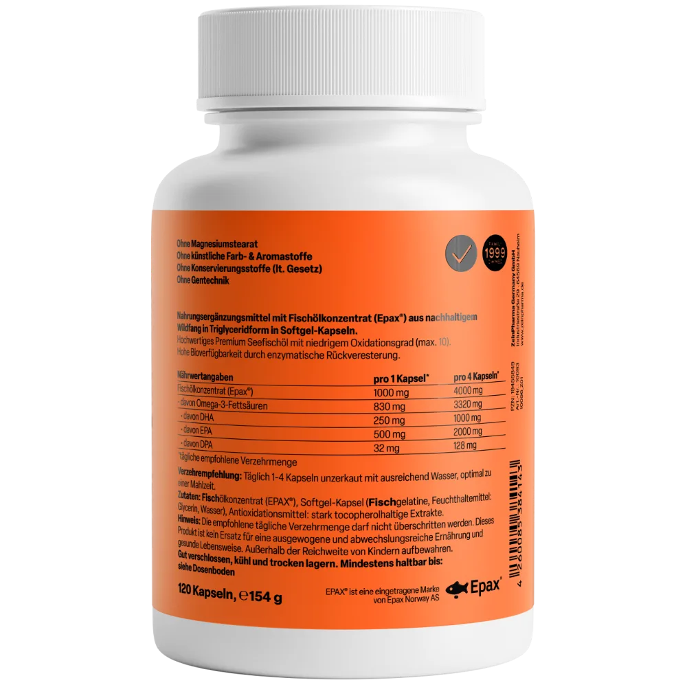 Omega-3 Ultra EPA (120 Kapseln) – Bild 2