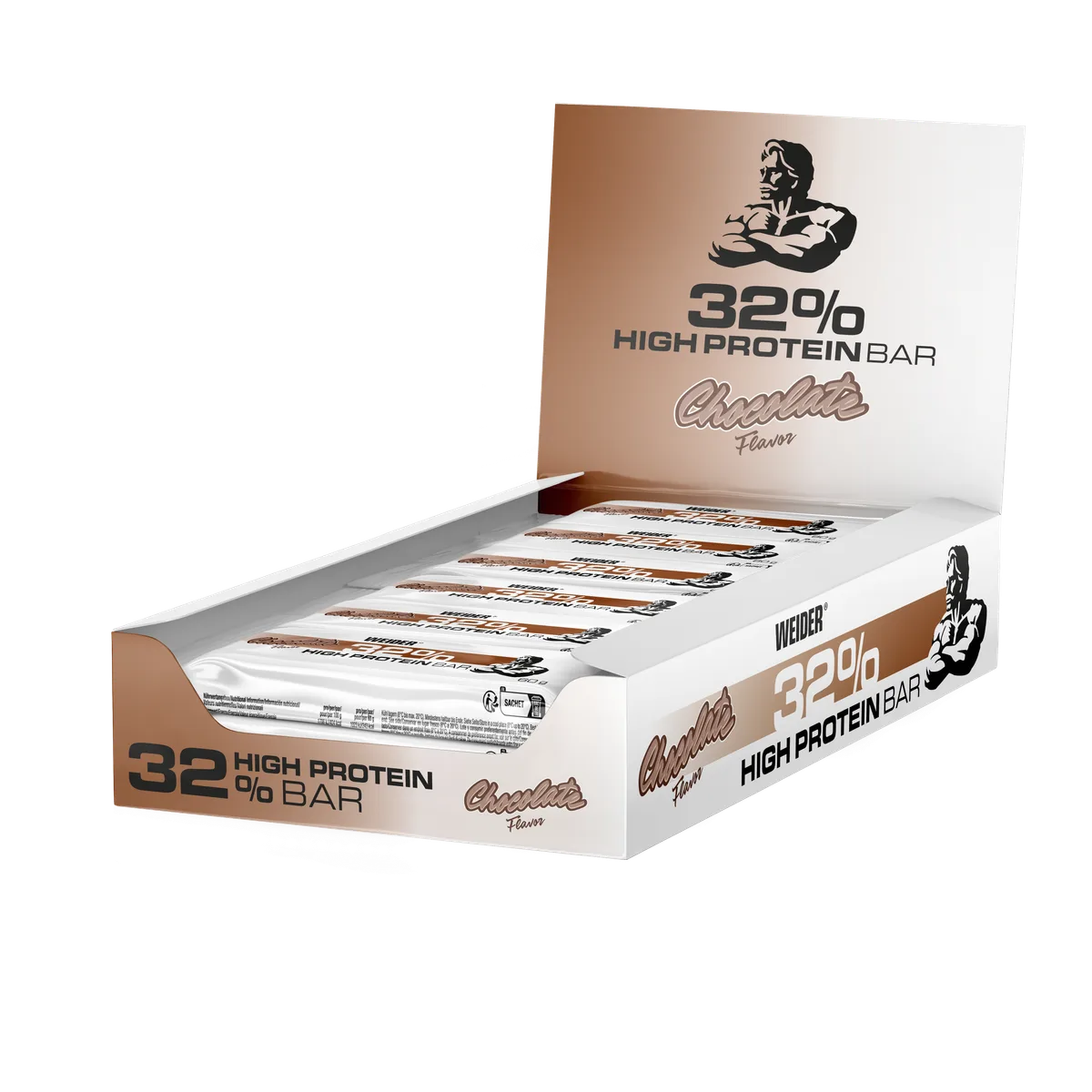 32% Protein Bar (12x60g) Erdbeere – Bild 5