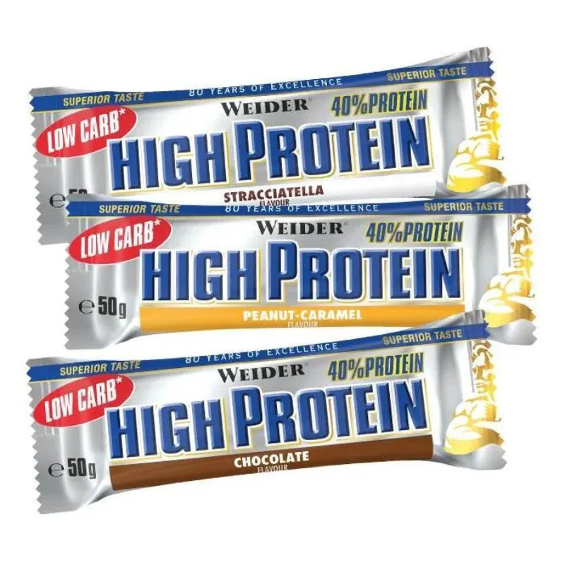 Weider 40% High Protein Bar 50g / Schokolade