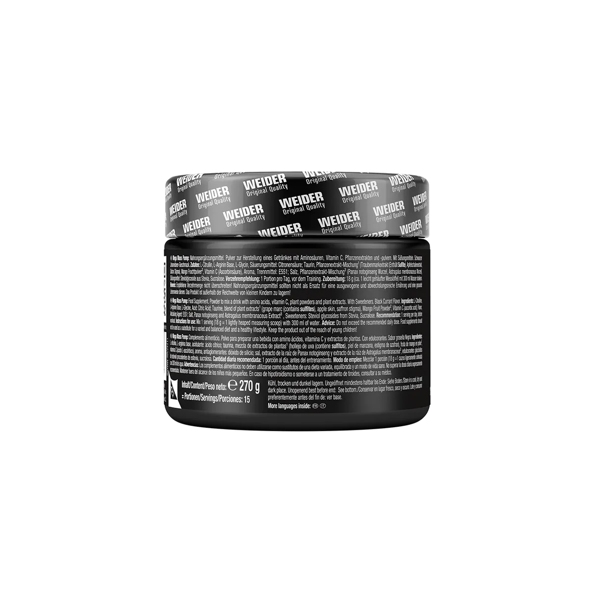 Mega Mass Pump Black Currant – Bild 5
