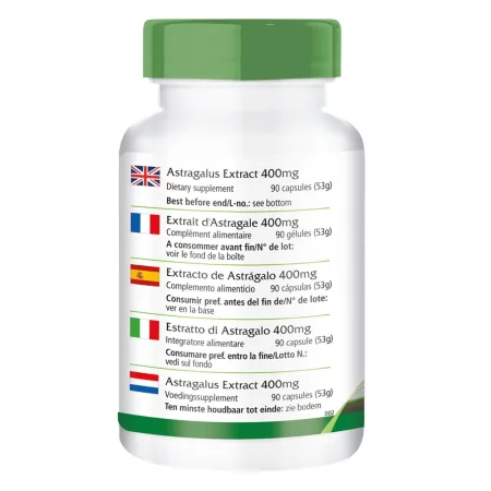 Astragalus Extrakt (90 Kapseln) – Bild 2