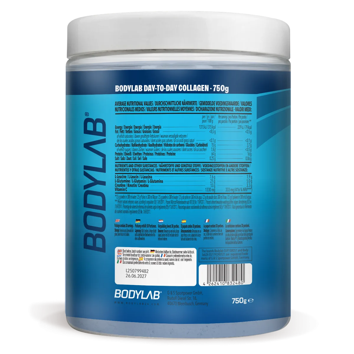Day to Day Collagen (750g) Raspberry – Bild 6