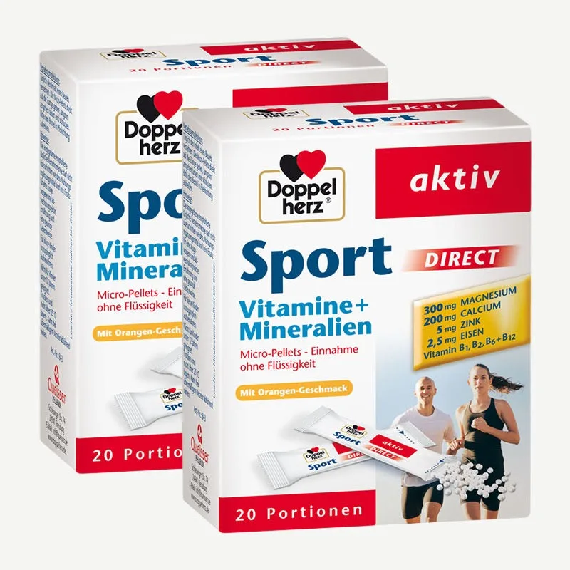 Doppelherz Sport Direct Basic / 20 Beutel – Bild 2