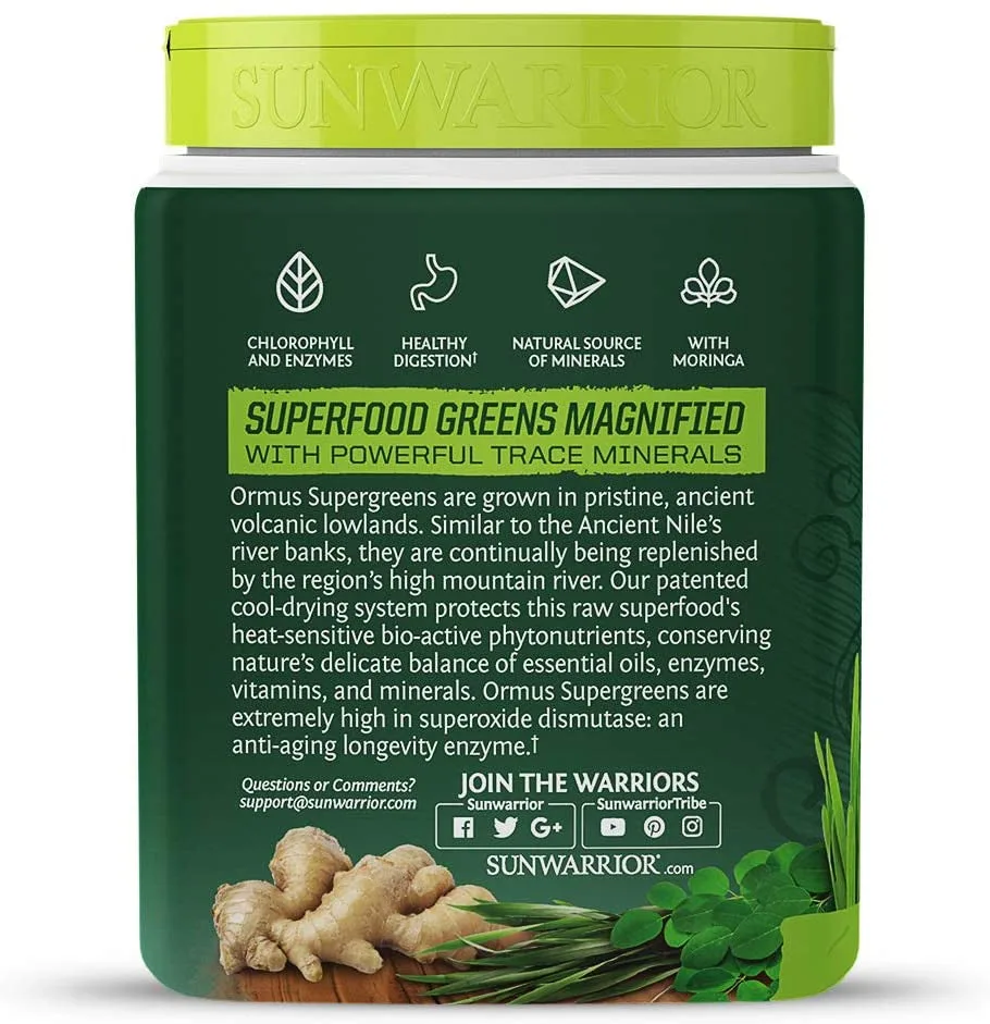 Ormus SuperGreens bio (225g) Natural – Bild 3