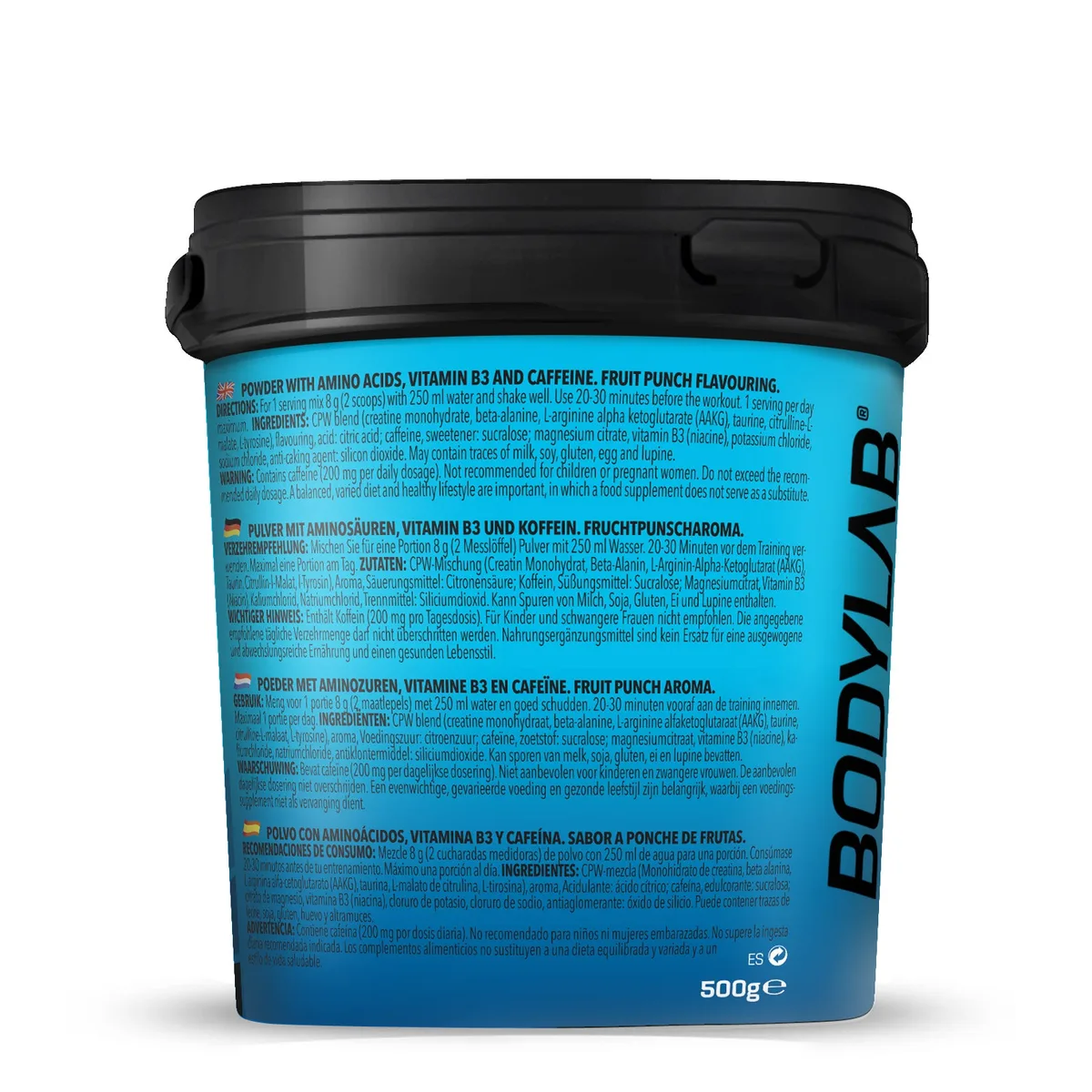 Concentrated Pre Workout (500g) Schwarze Johannisbeere – Bild 7