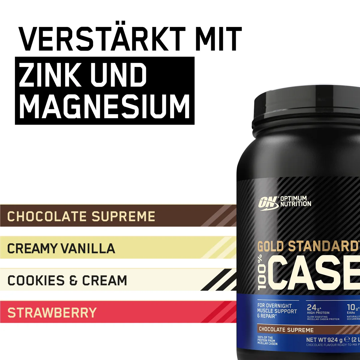 100% Casein (924g) Chocolate – Bild 7