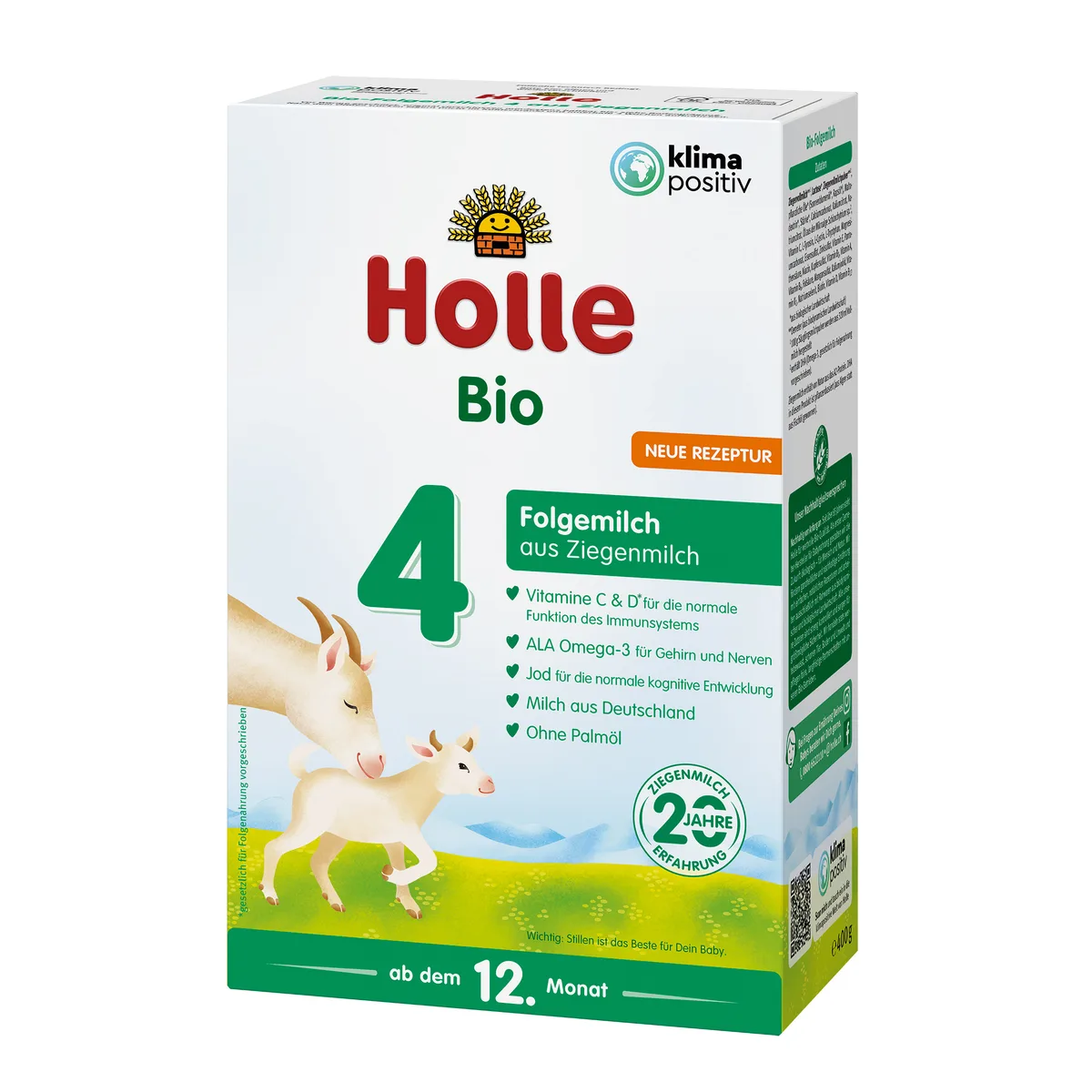 Bio-Folgemilch 4 auf Ziegenmilchbasis - 5x400g - ab dem 12. Monat – Bild 2