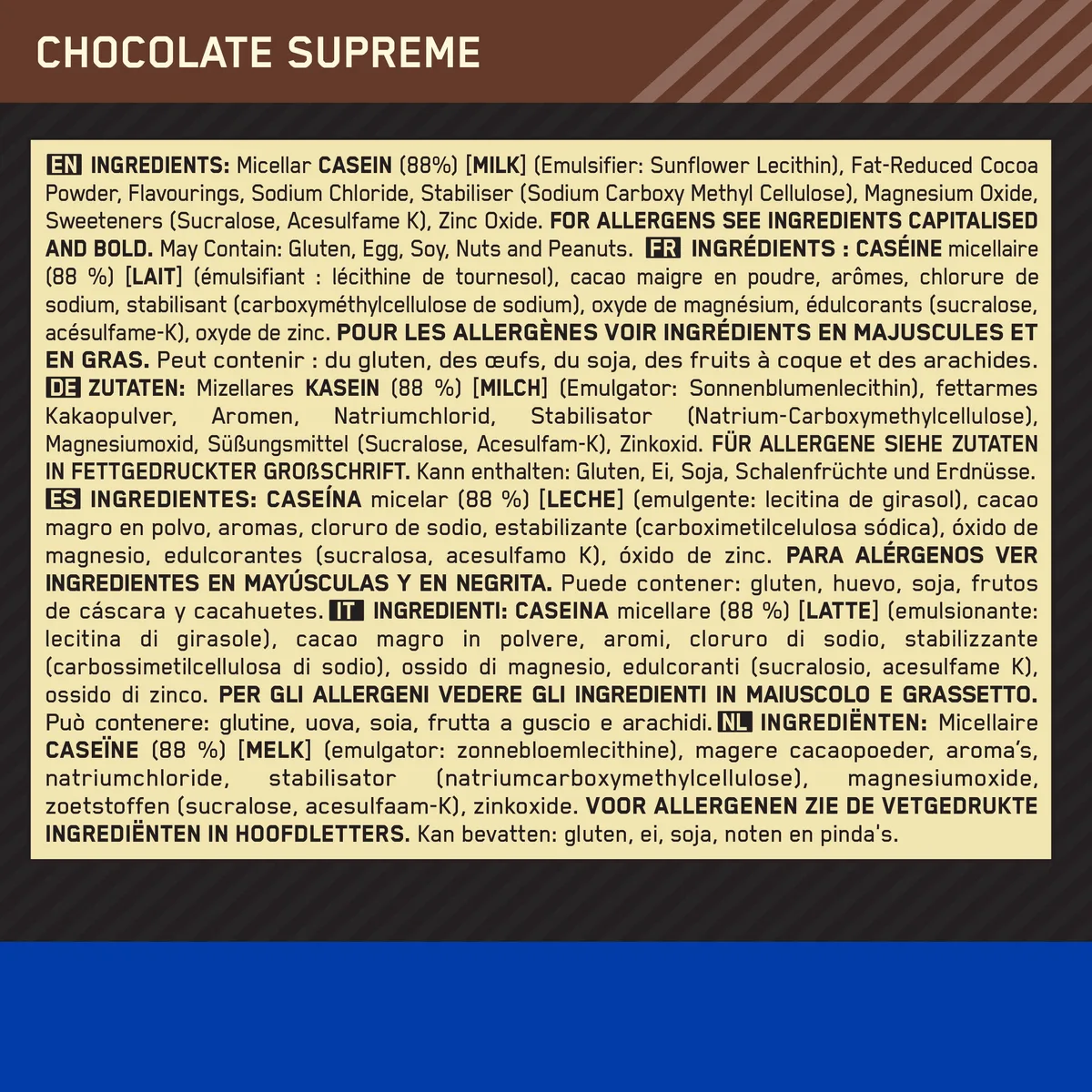 100% Casein (924g) Chocolate – Bild 3