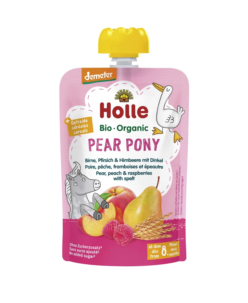 Demeter Pouchy ab dem 8. Monat (90g) Apfel & Mango mit Kokosnuss – Bild 5