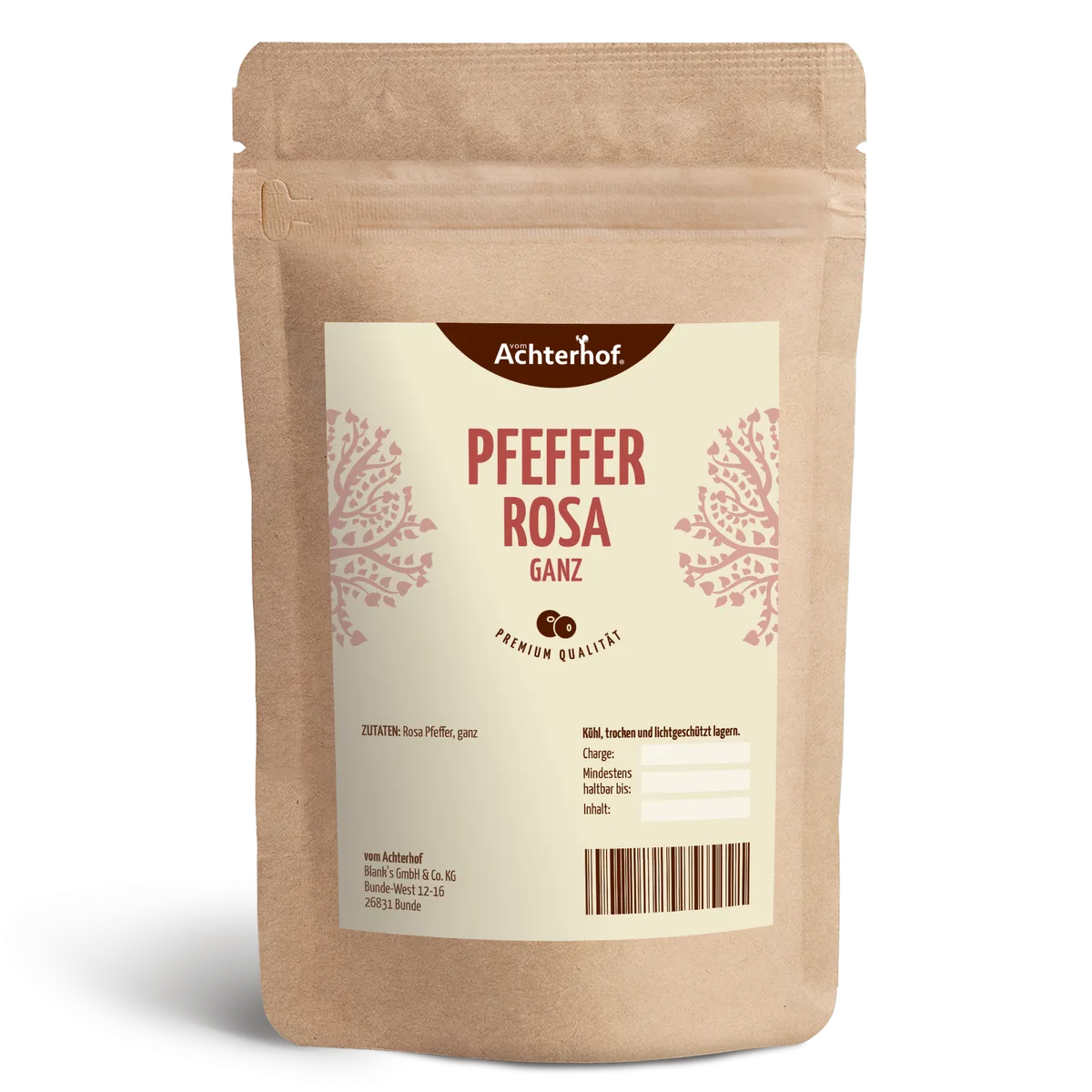 Pfeffer rosa ganz (100g)