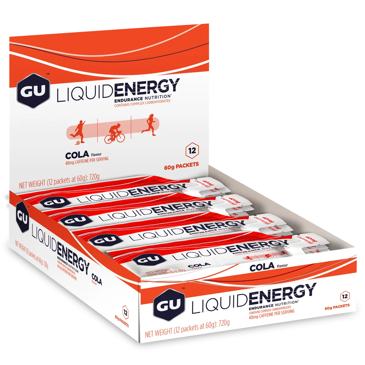 Liquid Energy Gel (12x60g) Lemonade – Bild 2