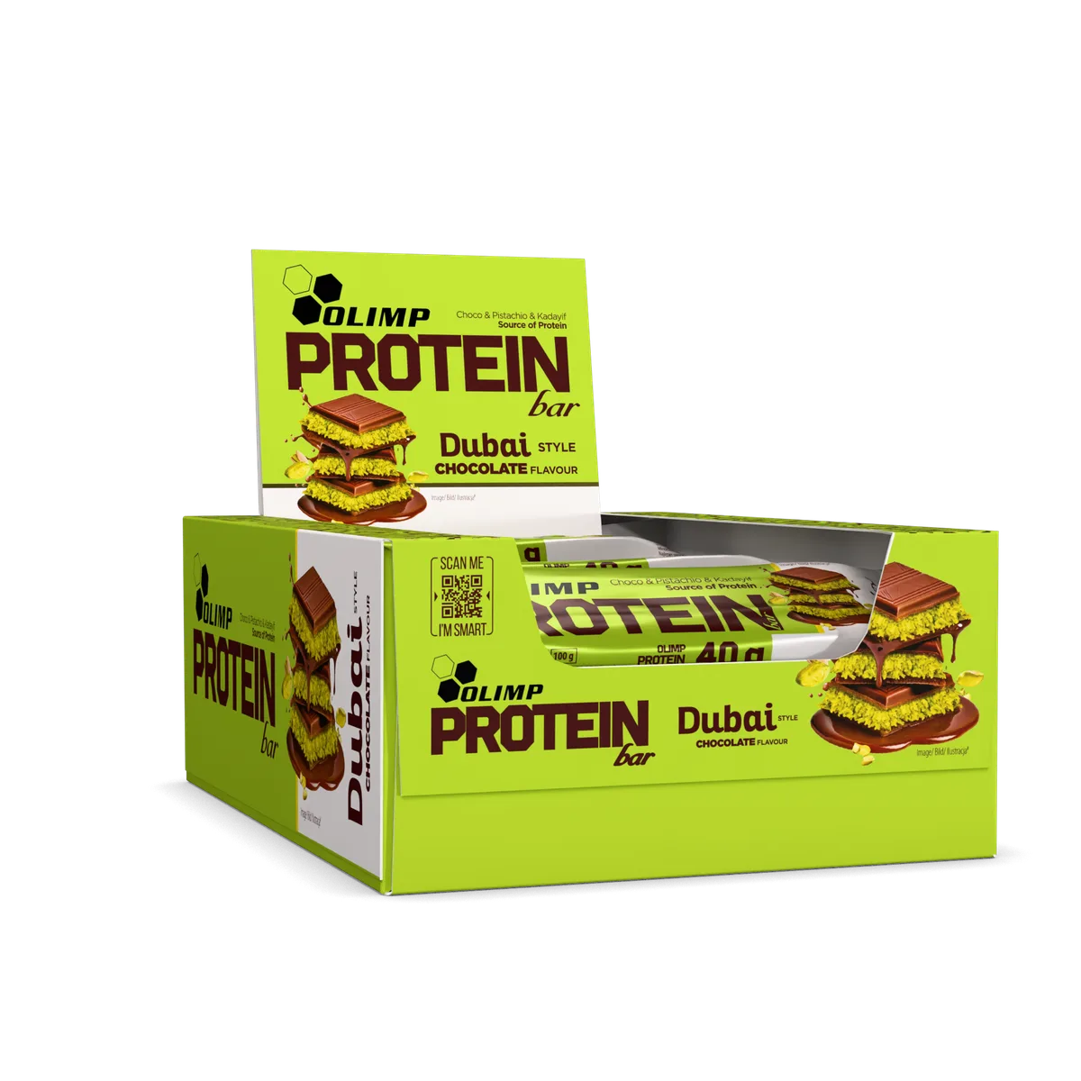 Protein Bar Dubai Style Chocolate (25x40g) Dubai Style Chocolate