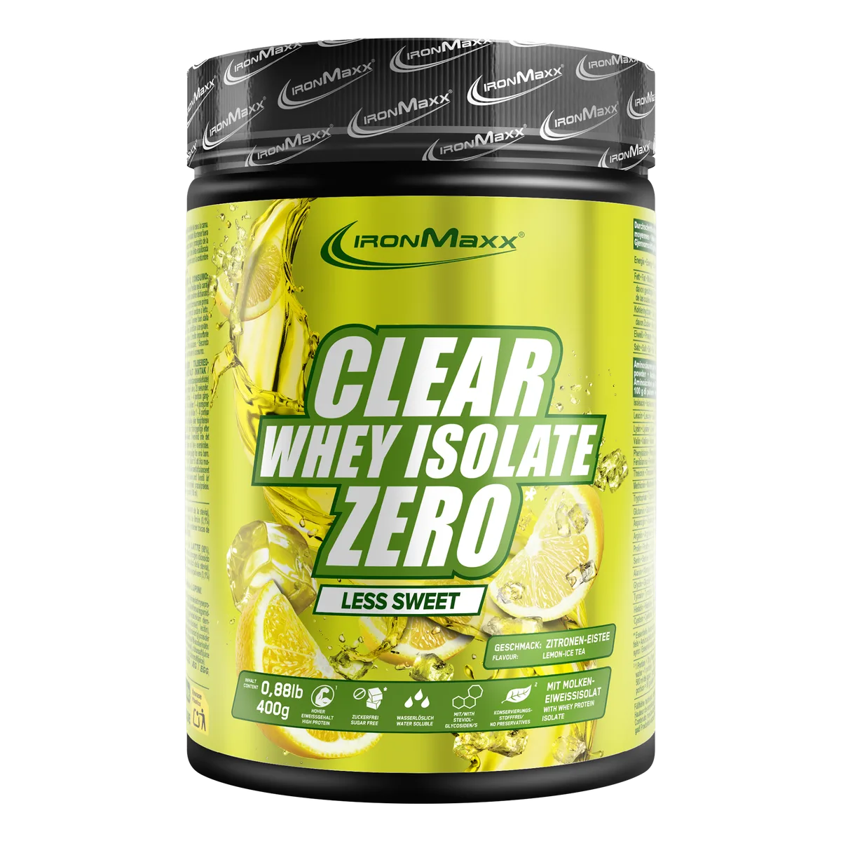 Clear Whey Isolate ZERO (400g) - "Less sweet"  Lemon Ice Tea