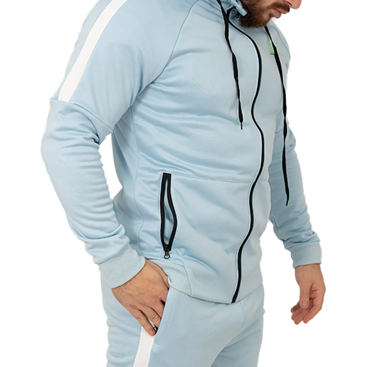 ZEC+ PASSION TRACKSUIT JACKE 2XL / Grau – Bild 4