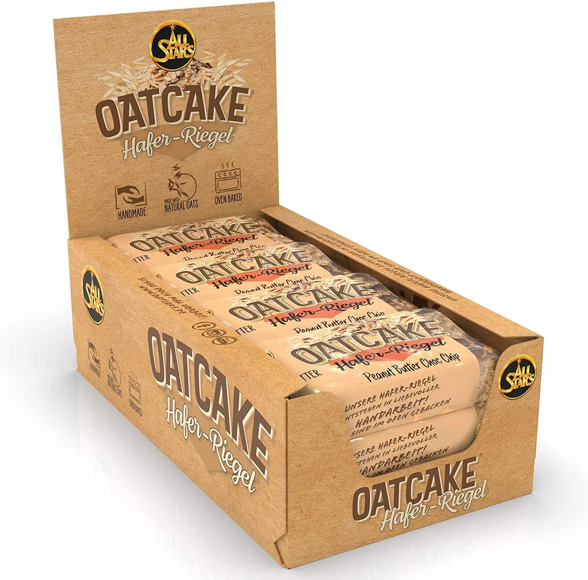Oatcake (12x80g) Chocolate – Bild 6