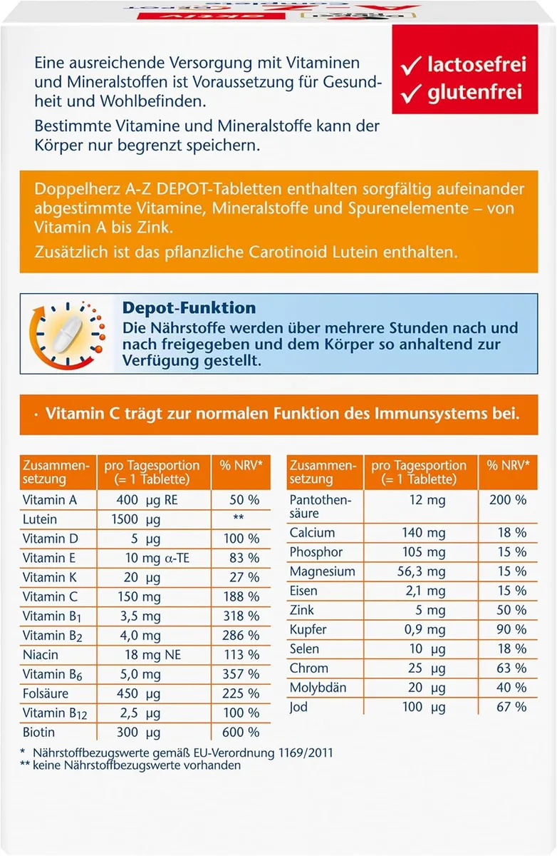 A-Z Depot Complete (120 Tabletten) – Bild 2
