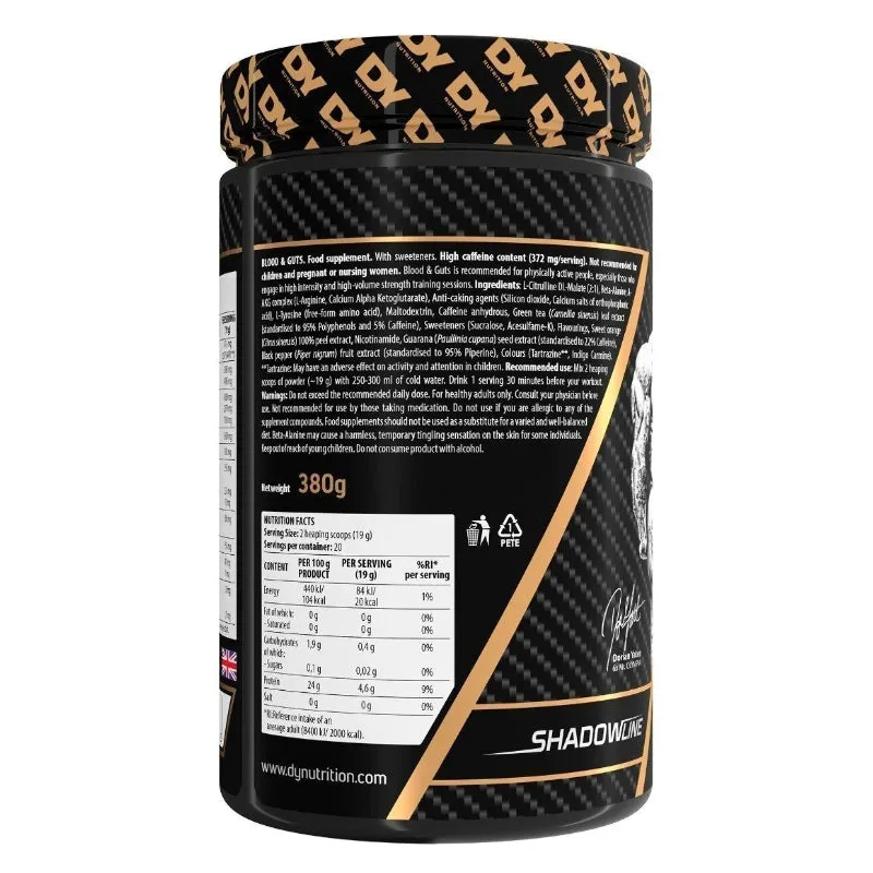 DY Nutrition Blood and Guts Pre-Workout Prometeus Punch – Bild 3