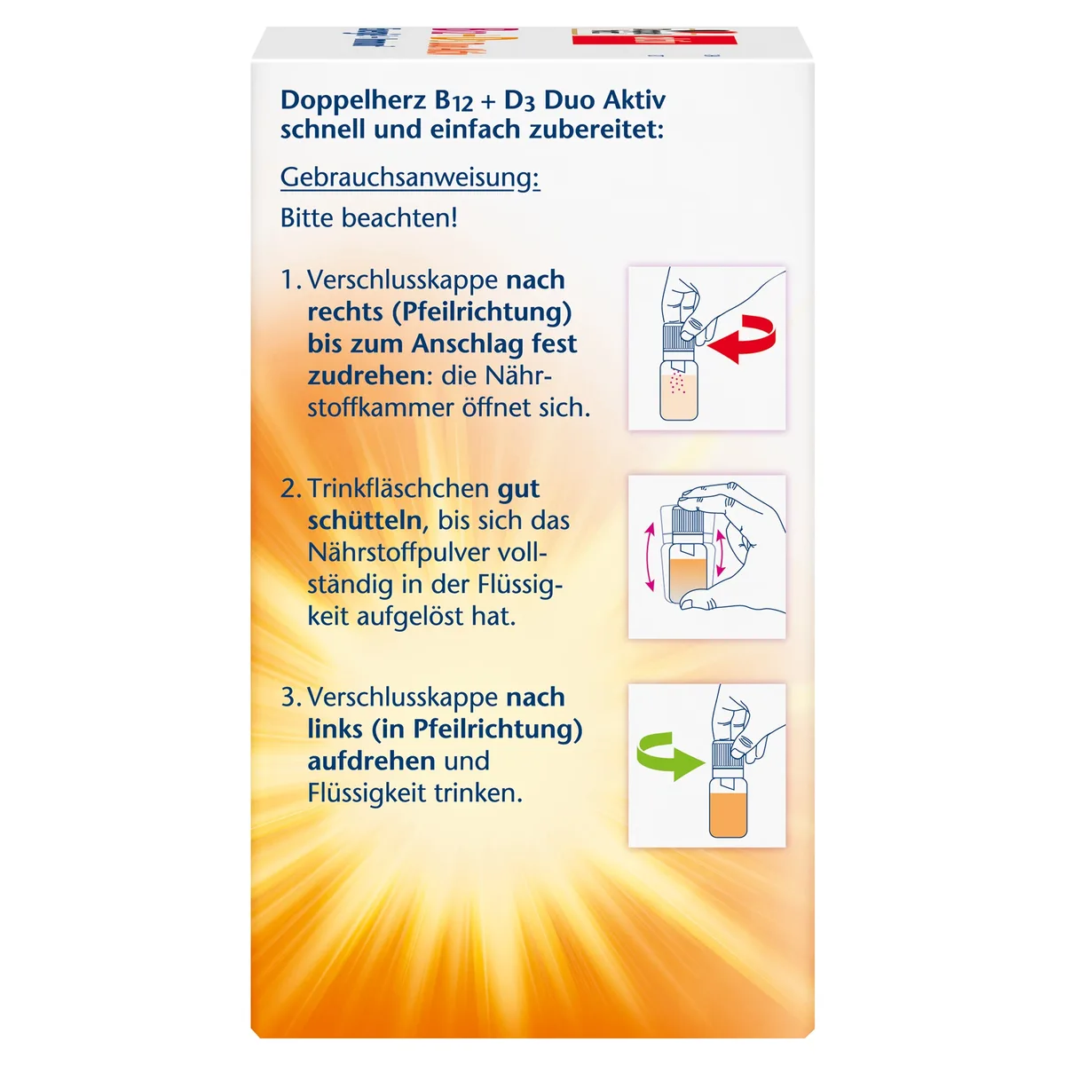 B12 + D3 Duo Aktiv (30x10ml) – Bild 2