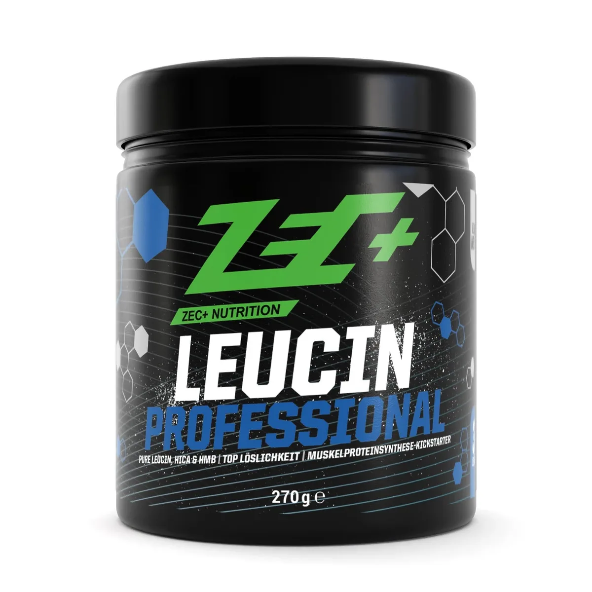 ZEC+ LEUCIN PROFESSIONAL Pulver, 270g Cola – Bild 2