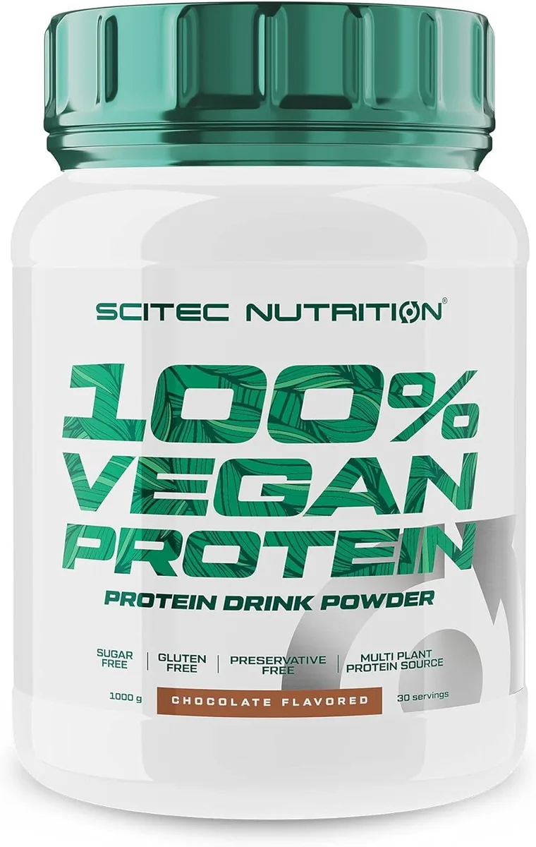 100% Vegan Protein (1000g) Haselnuss Walnuss – Bild 4
