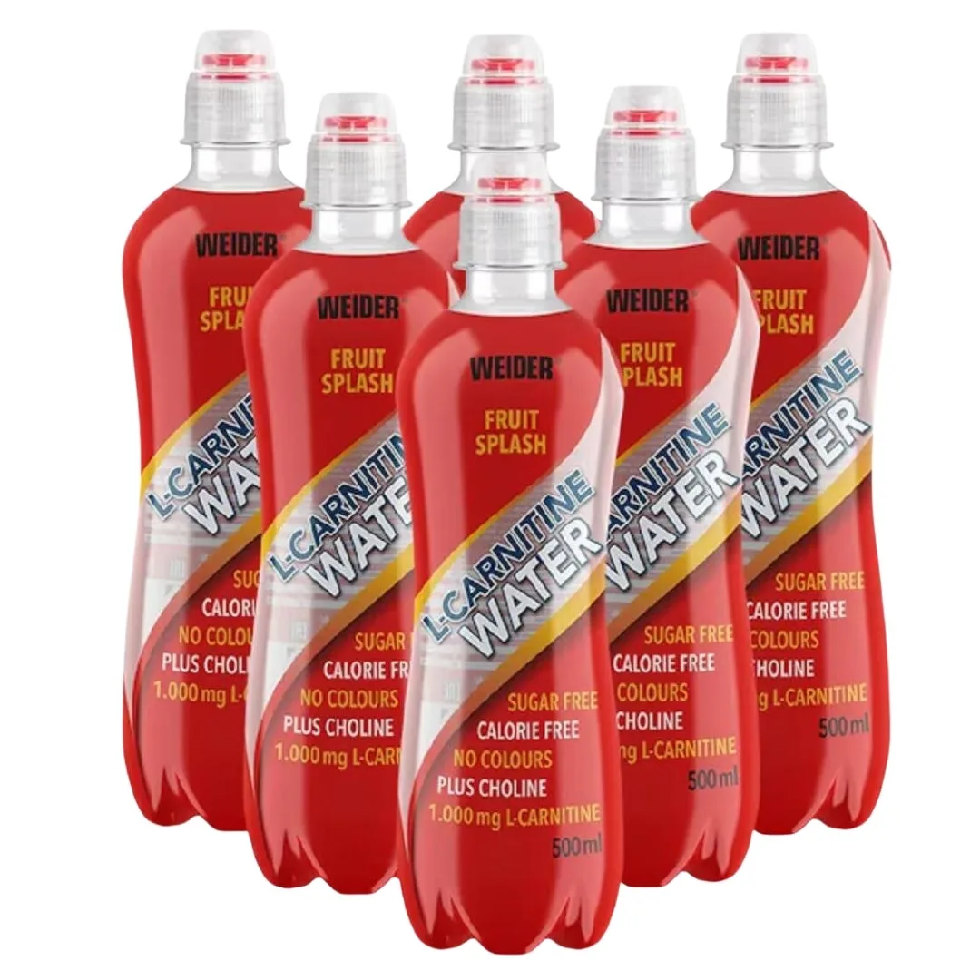 Weider L-Carnitin Drink 6 x 500ml Tray