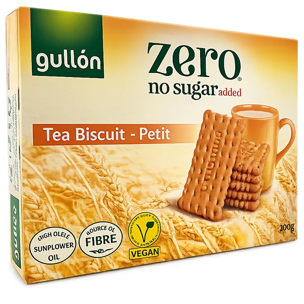 Gullón Zero Tea Biscuits ohne Zuckerzusatz