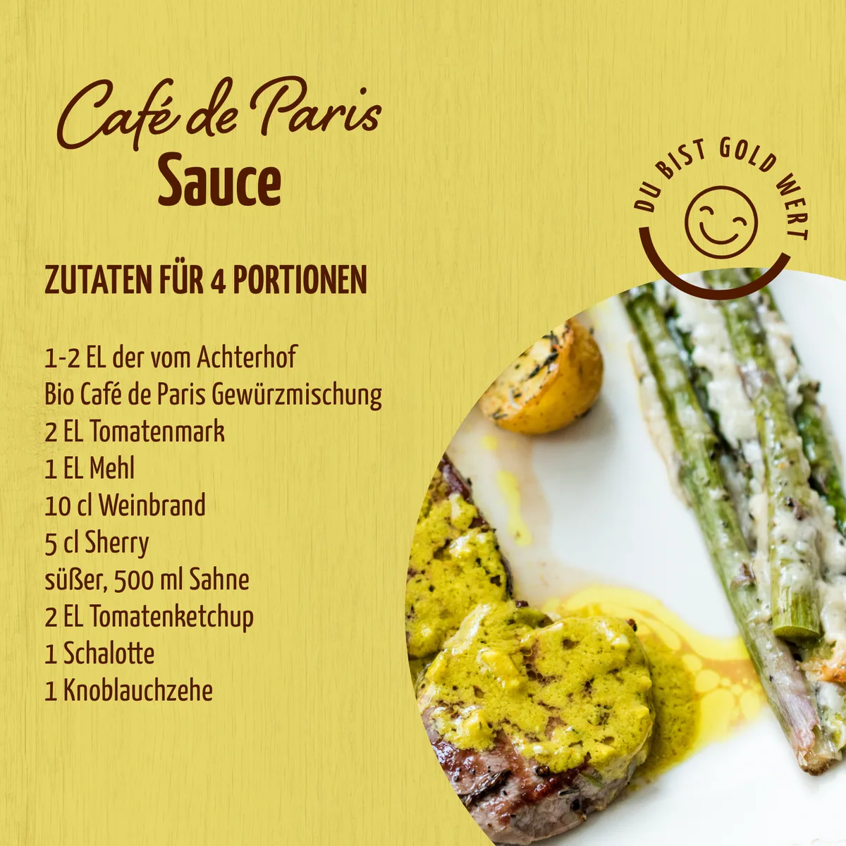 Café de Paris Gewürzzubereitung Bio (100g) – Bild 3