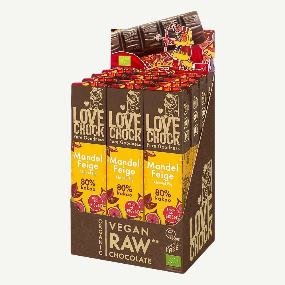 Lovechock rohe Bio-Schokolade Bars Kakaosplitter / 40 g – Bild 8