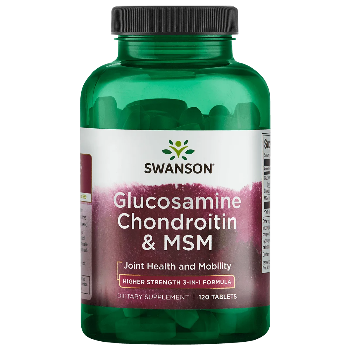 Glucosamine, Chondroitine & MSM 500/400/200 120