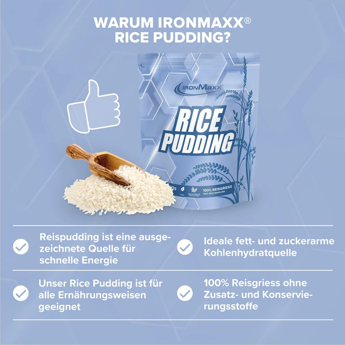 Rice Pudding (2000g) - Neutral – Bild 3