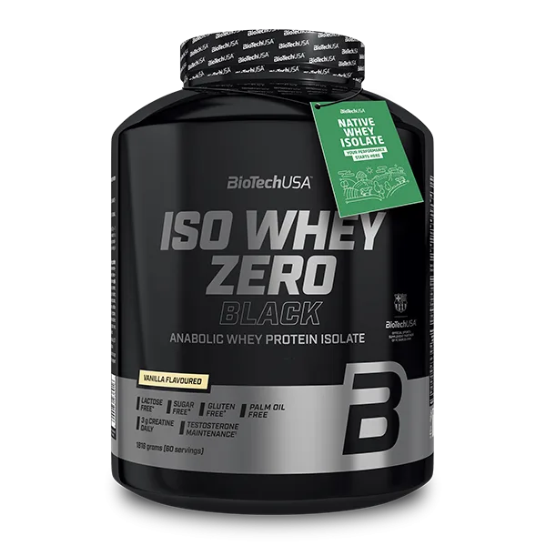 Iso Whey Zero Black (1816g) Vanille