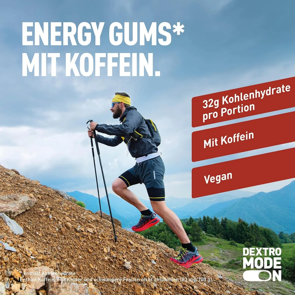 Energy Gums (8x45g) Cherry + Natrium – Bild 2