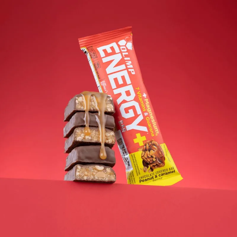 Olimp Energy+ Bar - 45g 45g Bar / Peanut & Caramel – Bild 3