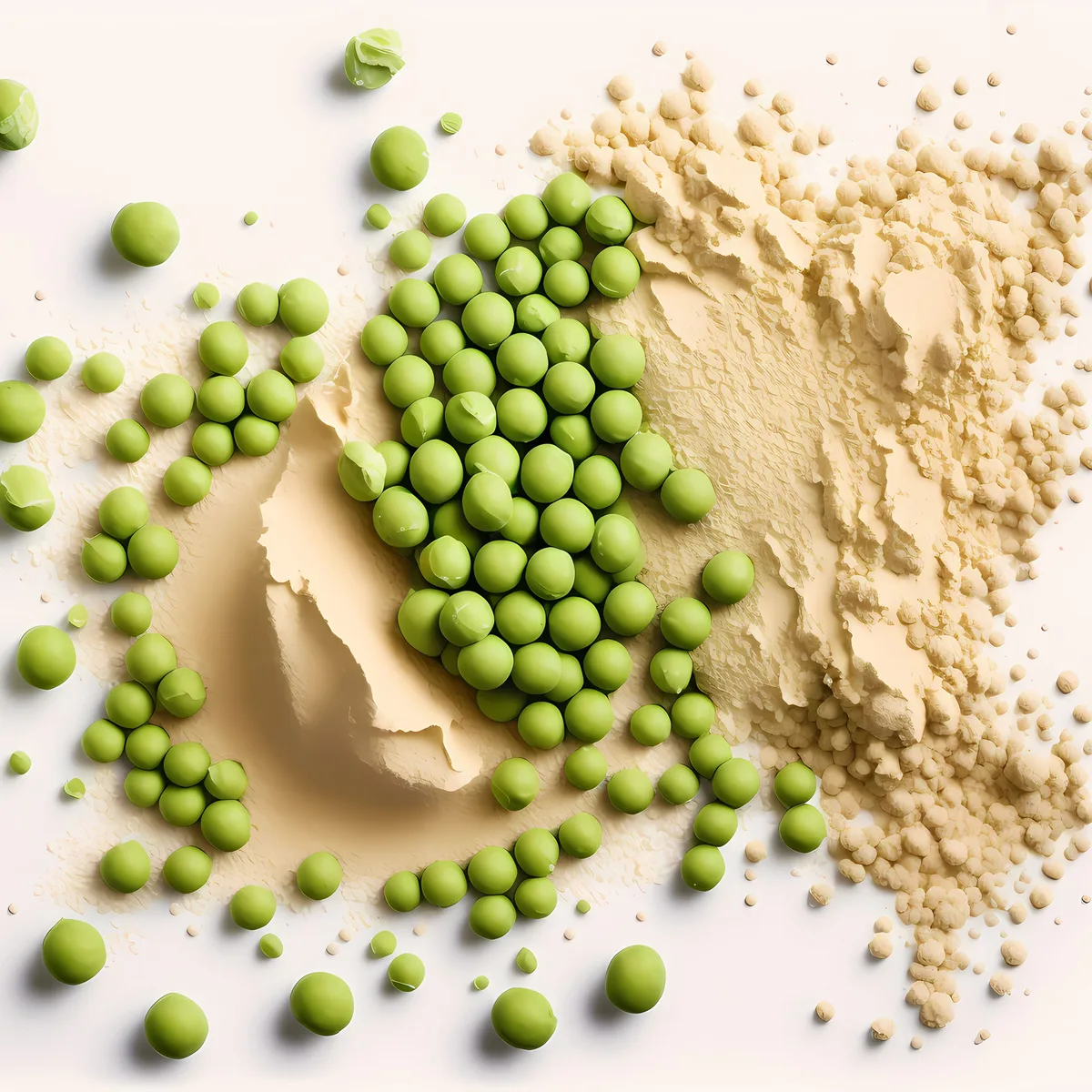 Bio Erbsenprotein Pulver (1000g) – Bild 3
