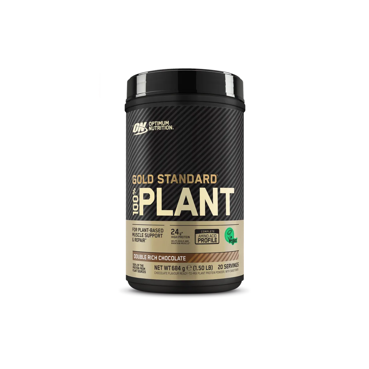 Gold Standard 100% Plant-based Protein Double Rich Chocolate / 684.0