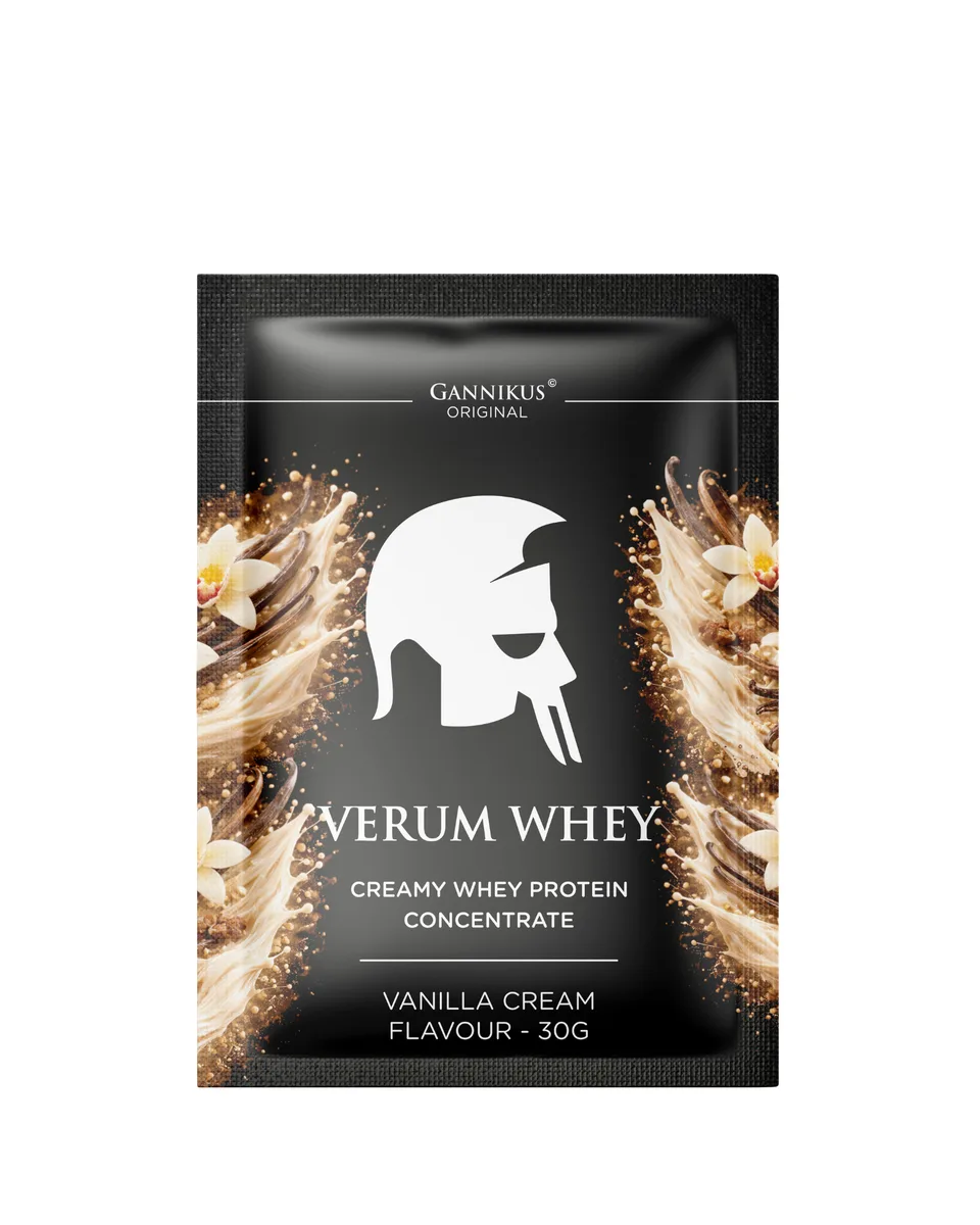VERUM WHEY PROTEIN SAMPLE - 30g Vanillecreme – Bild 8