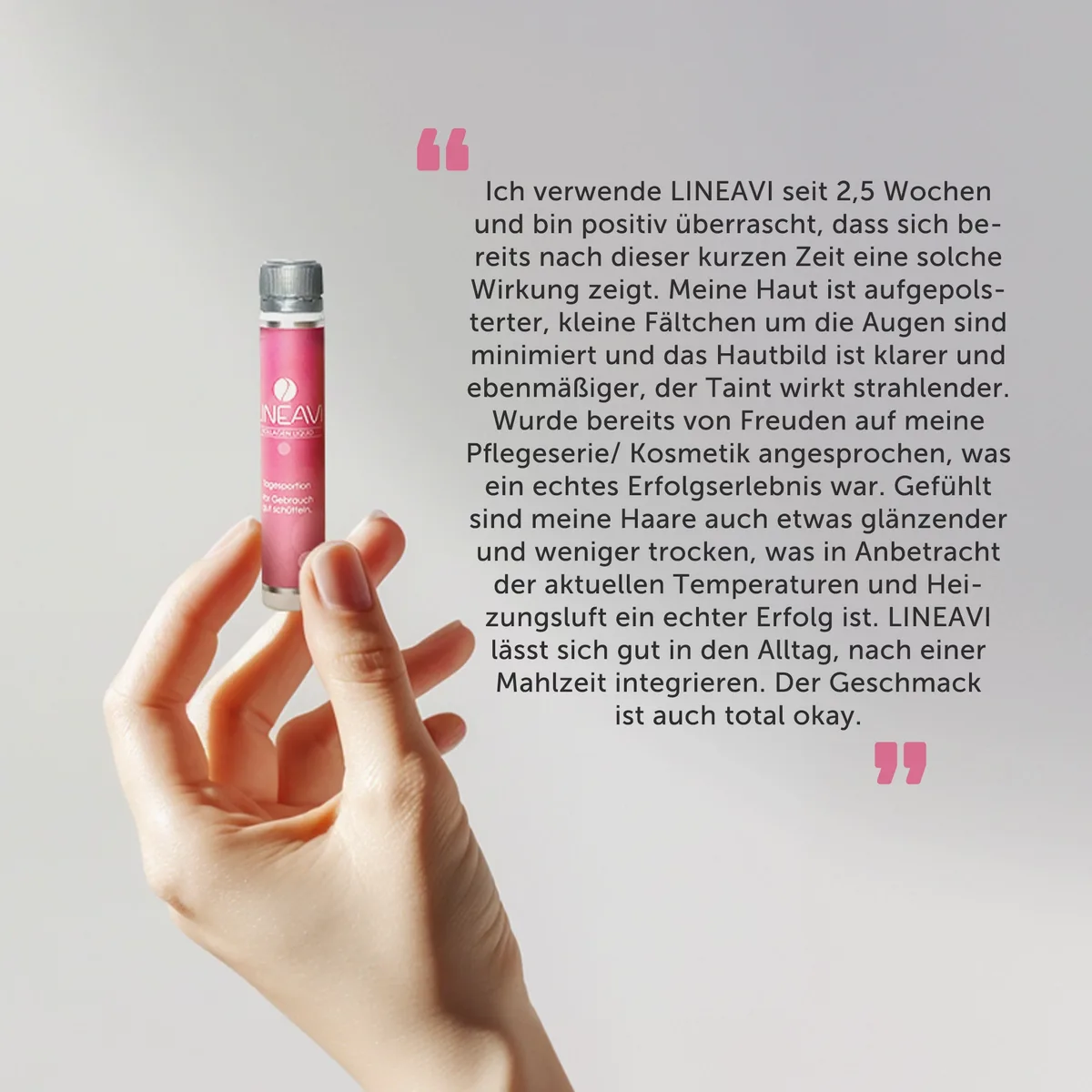 Kollagen Liquid (30x25ml Trinkfläschchen) – Bild 7