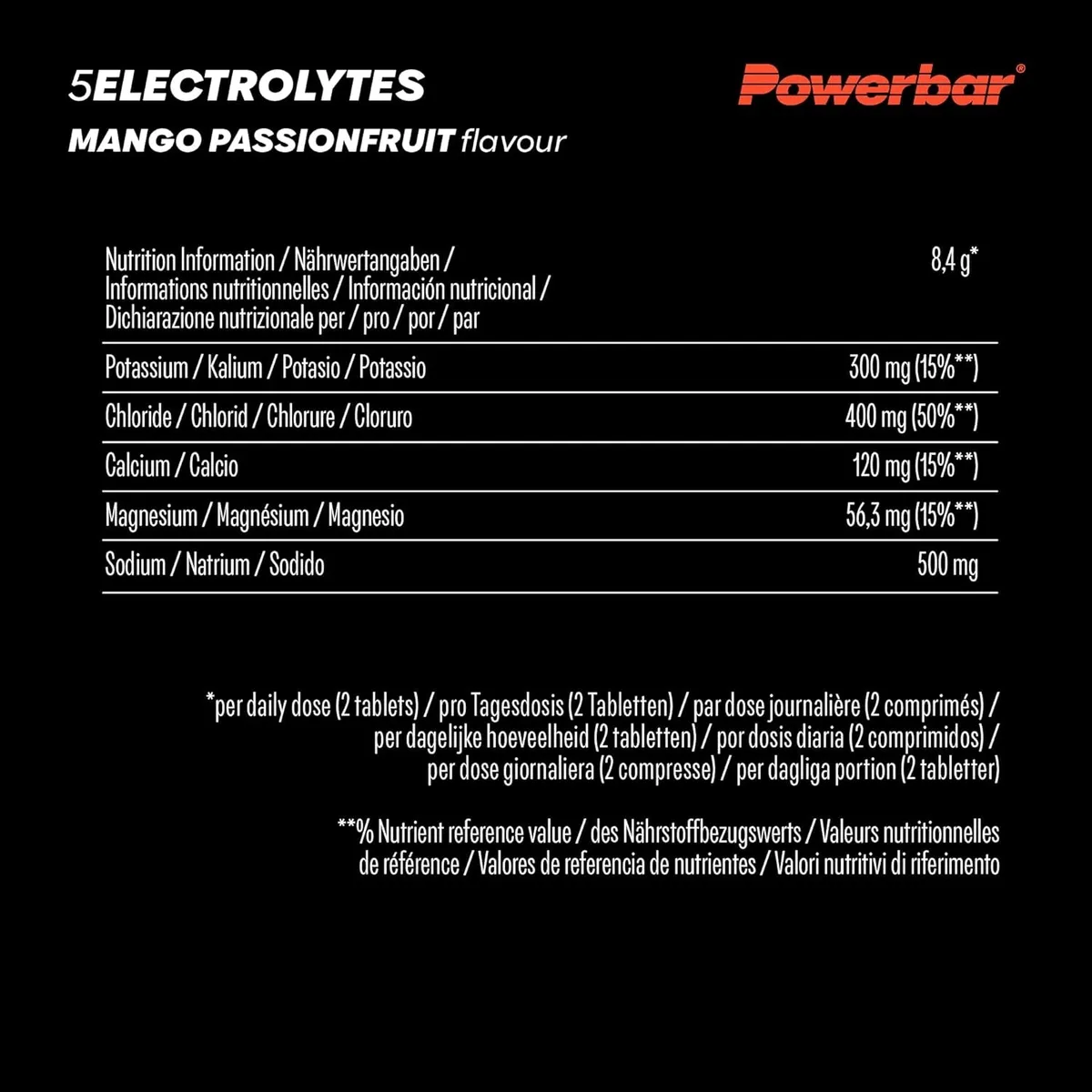 5 Electrolytes Sports Drink (12x10Tabs) Black Currant – Bild 6