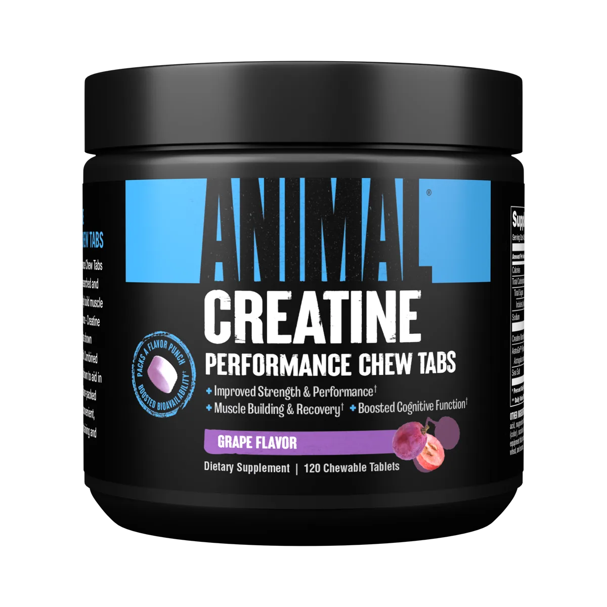 Animal Creatine Performance Chews Grape / 120.0 – Bild 2