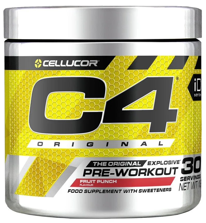 C4 Original Pre-Workout (195g) Fruit Punch – Bild 2